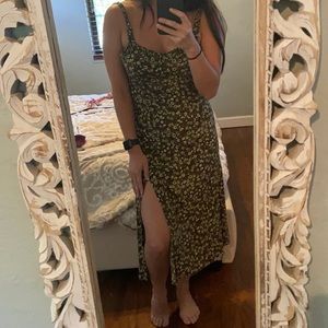 Zara floral print Midi dress